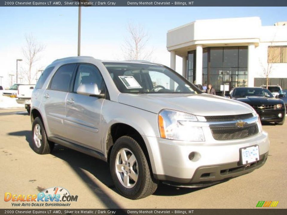 2009 Chevrolet Equinox LT AWD Silver Ice Metallic / Dark Gray Photo #3