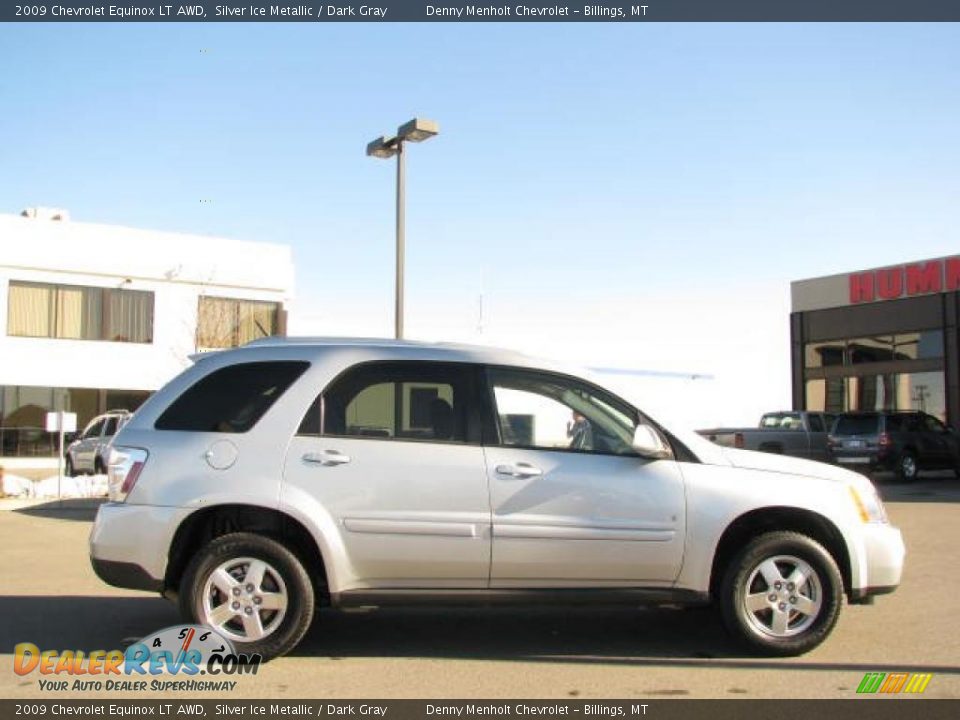 2009 Chevrolet Equinox LT AWD Silver Ice Metallic / Dark Gray Photo #4