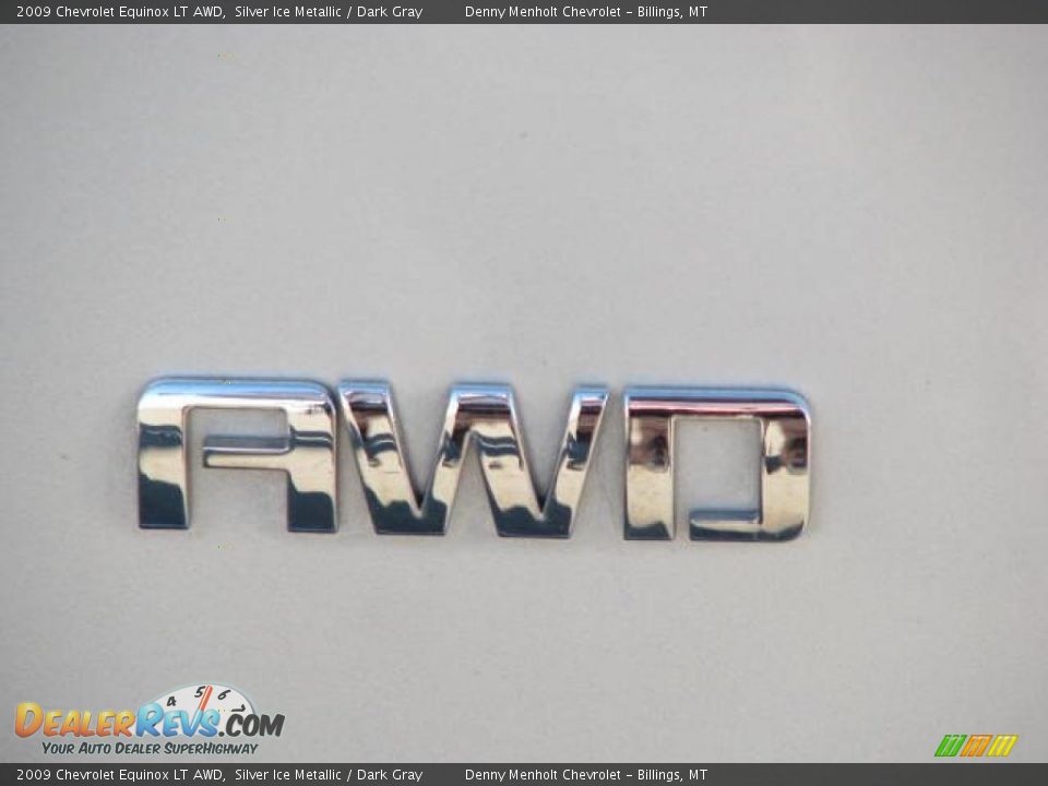 2009 Chevrolet Equinox LT AWD Silver Ice Metallic / Dark Gray Photo #6