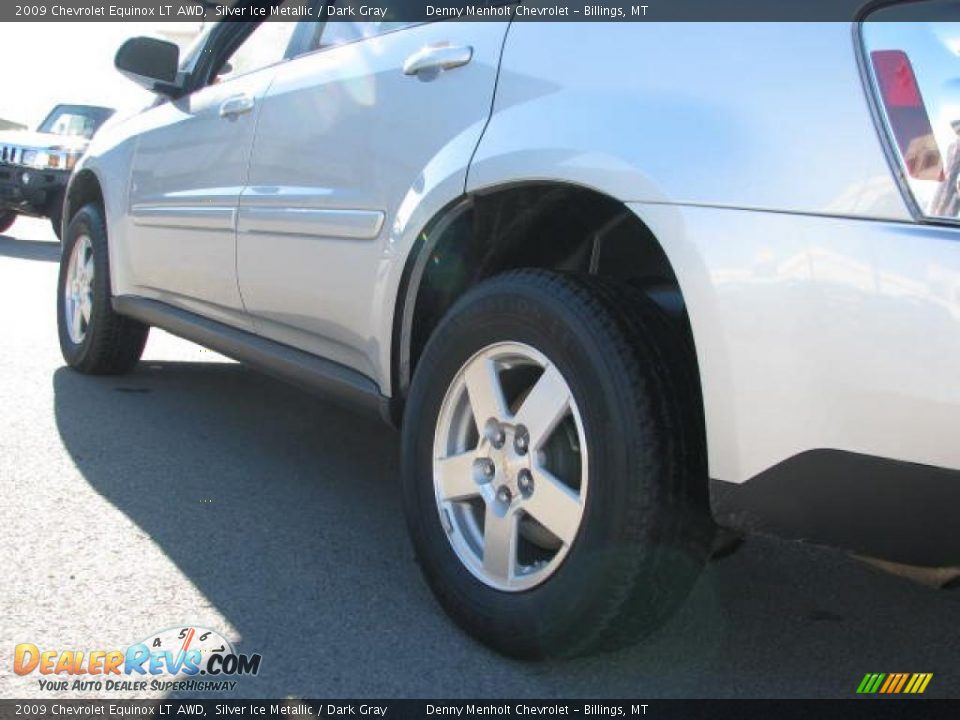 2009 Chevrolet Equinox LT AWD Silver Ice Metallic / Dark Gray Photo #8