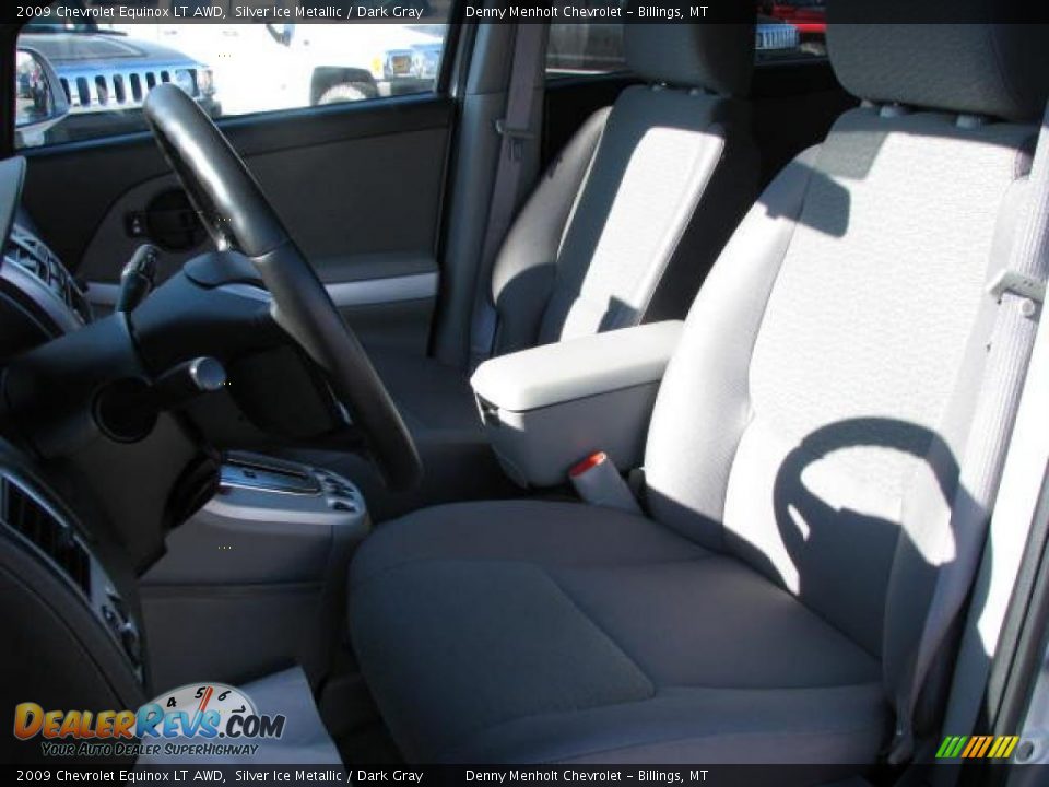2009 Chevrolet Equinox LT AWD Silver Ice Metallic / Dark Gray Photo #10