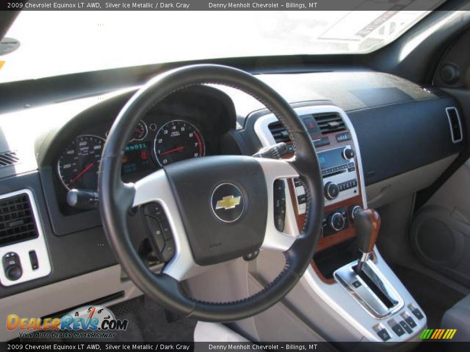 2009 Chevrolet Equinox LT AWD Silver Ice Metallic / Dark Gray Photo #11