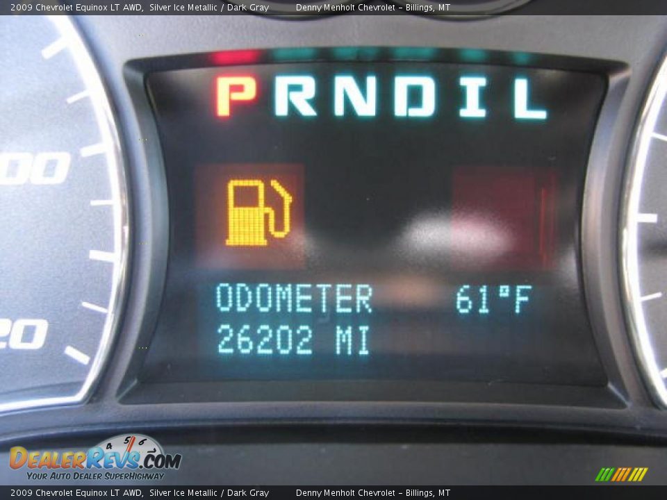 2009 Chevrolet Equinox LT AWD Silver Ice Metallic / Dark Gray Photo #16