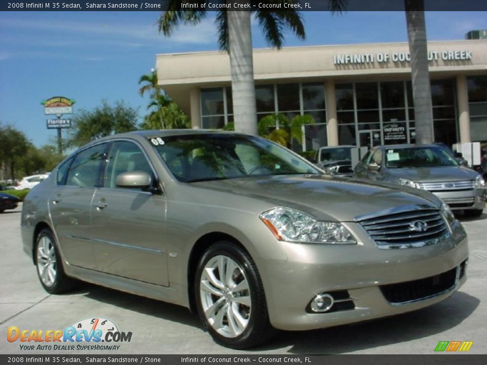 2008 Infiniti M 35 Sedan Sahara Sandstone / Stone Photo #1