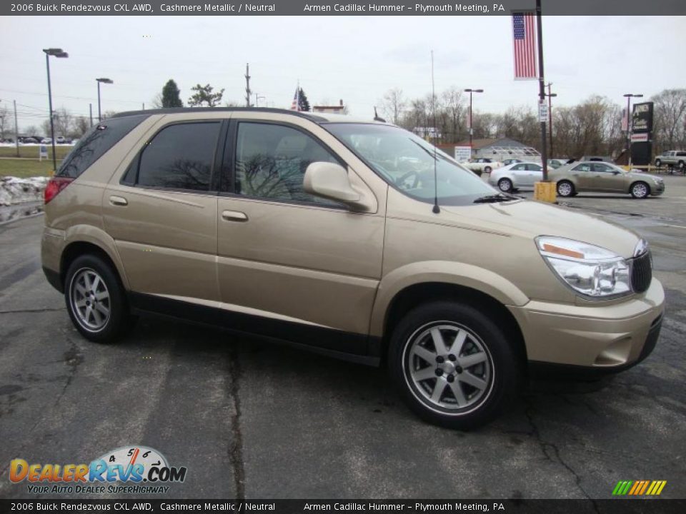 2006 Buick Rendezvous CXL AWD Cashmere Metallic / Neutral Photo #6