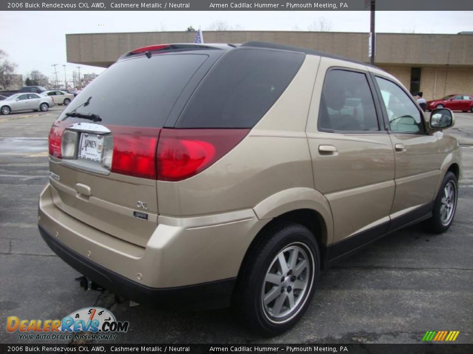 2006 Buick Rendezvous CXL AWD Cashmere Metallic / Neutral Photo #8