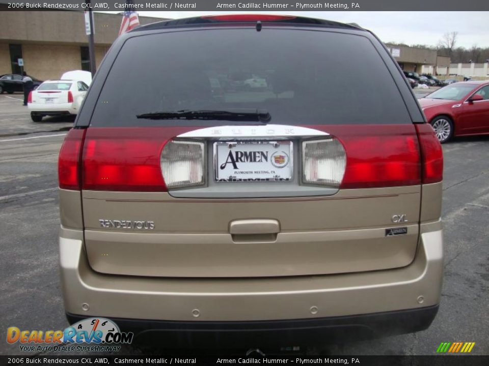 2006 Buick Rendezvous CXL AWD Cashmere Metallic / Neutral Photo #9