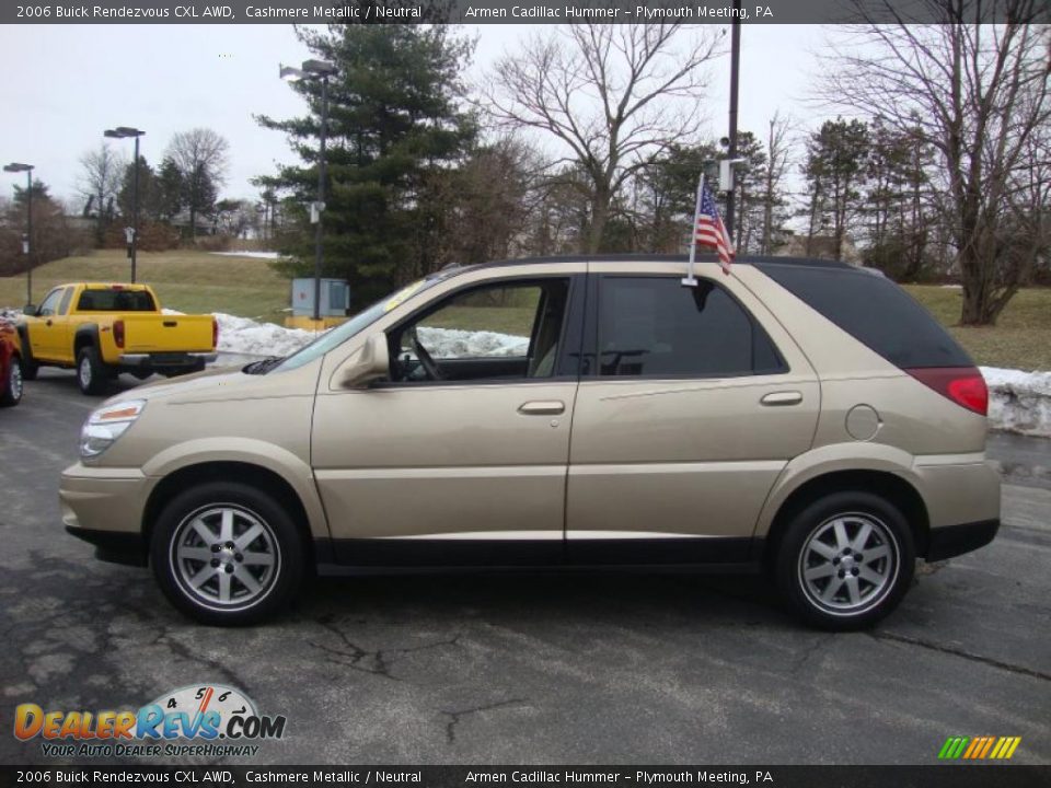 2006 Buick Rendezvous CXL AWD Cashmere Metallic / Neutral Photo #11