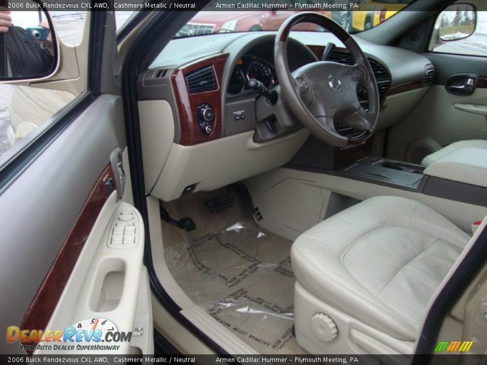 2006 Buick Rendezvous CXL AWD Cashmere Metallic / Neutral Photo #13