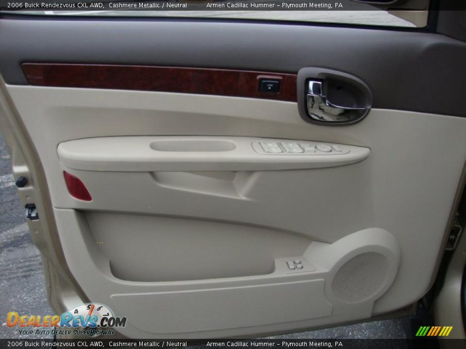 2006 Buick Rendezvous CXL AWD Cashmere Metallic / Neutral Photo #14
