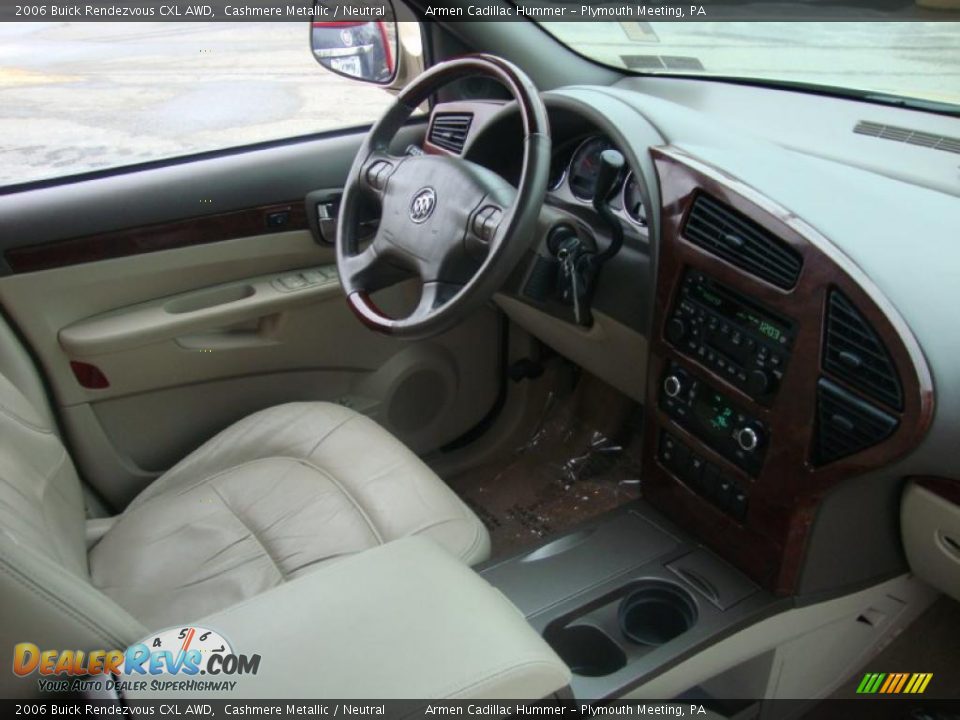 2006 Buick Rendezvous CXL AWD Cashmere Metallic / Neutral Photo #19