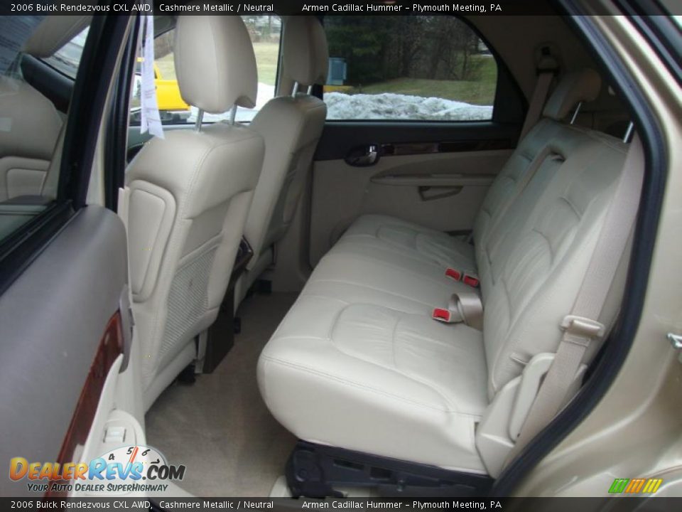 2006 Buick Rendezvous CXL AWD Cashmere Metallic / Neutral Photo #22