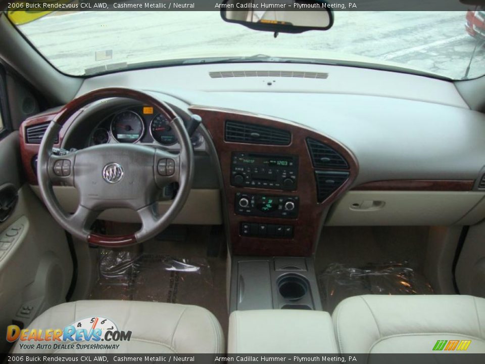 2006 Buick Rendezvous CXL AWD Cashmere Metallic / Neutral Photo #25