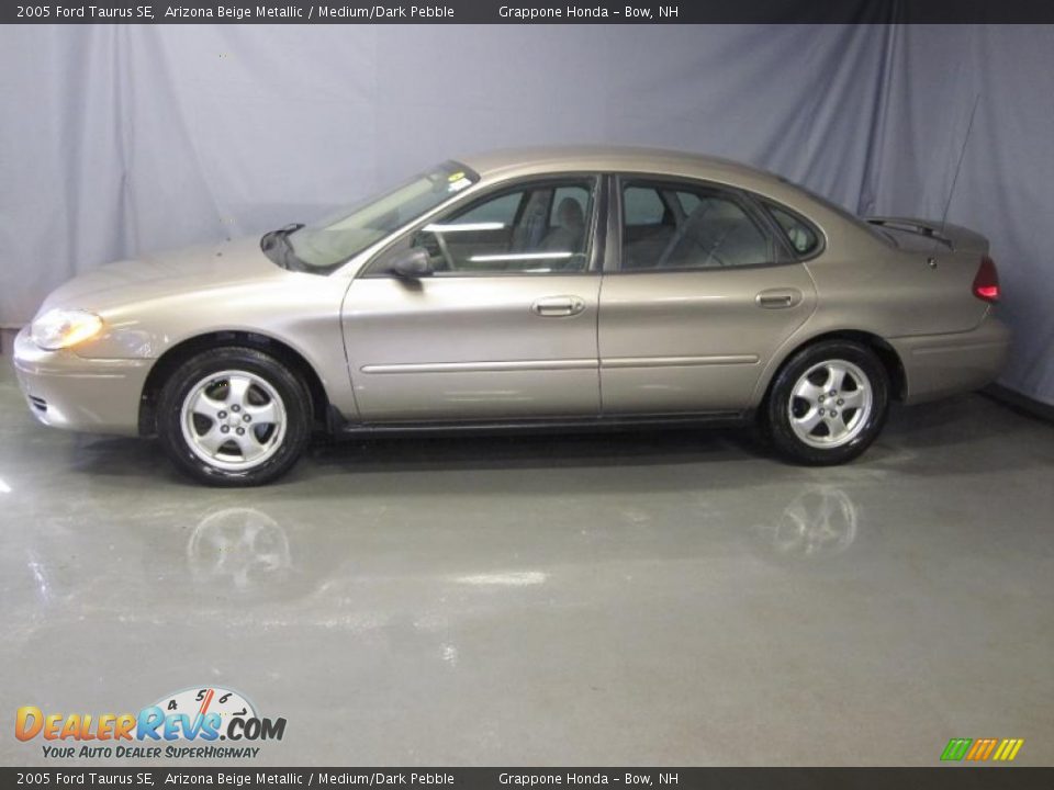 2005 Ford Taurus SE Arizona Beige Metallic / Medium/Dark Pebble Photo #2