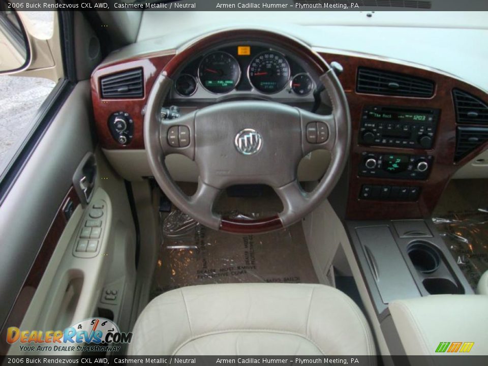 2006 Buick Rendezvous CXL AWD Cashmere Metallic / Neutral Photo #26