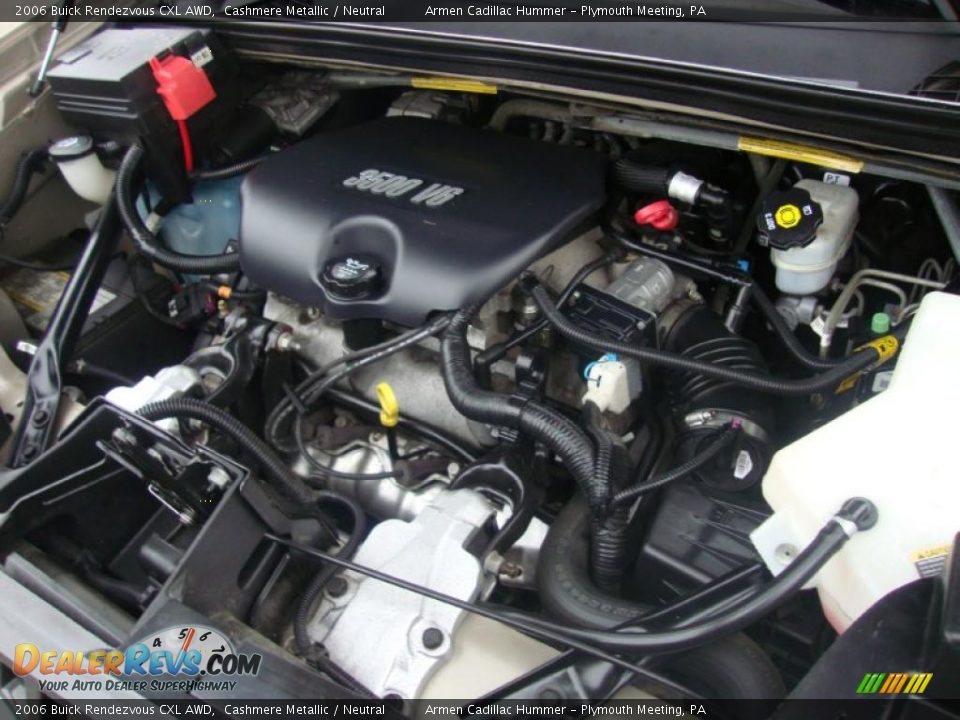 2006 Buick Rendezvous CXL AWD Cashmere Metallic / Neutral Photo #30