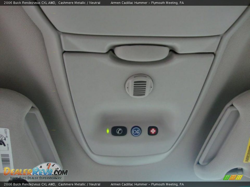2006 Buick Rendezvous CXL AWD Cashmere Metallic / Neutral Photo #34