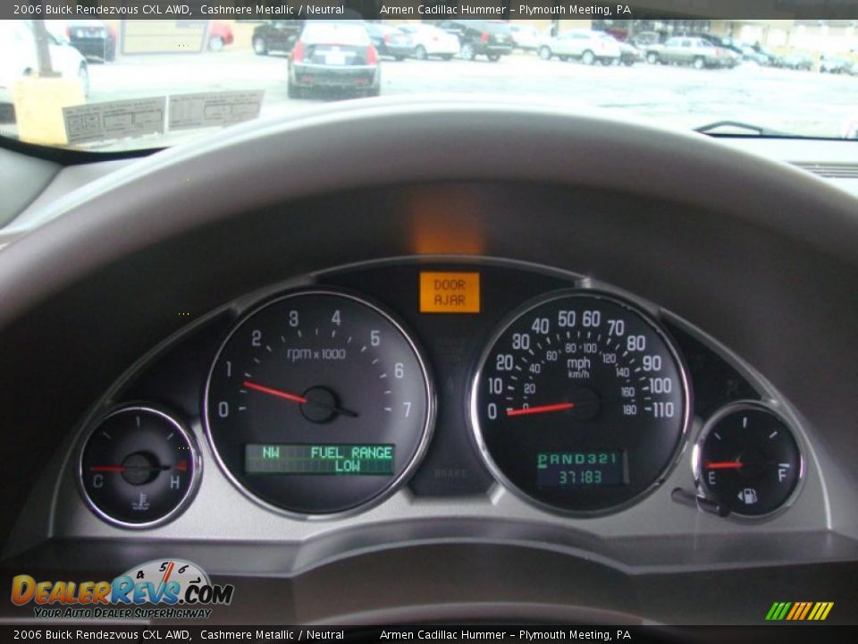 2006 Buick Rendezvous CXL AWD Cashmere Metallic / Neutral Photo #35
