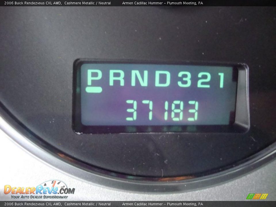2006 Buick Rendezvous CXL AWD Cashmere Metallic / Neutral Photo #36
