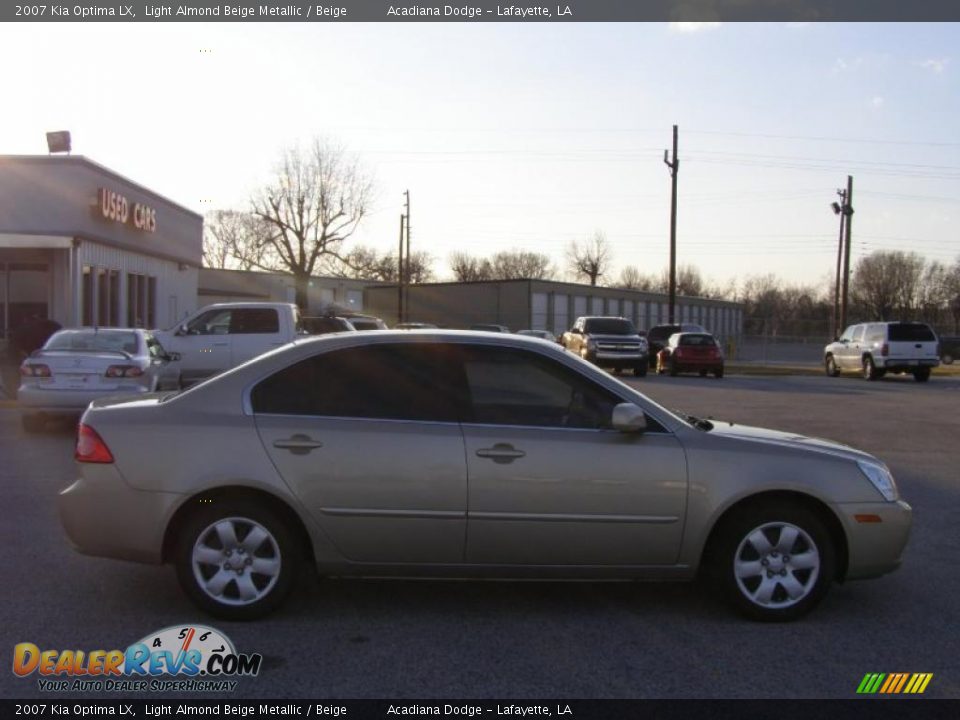 2007 Kia Optima LX Light Almond Beige Metallic / Beige Photo #2