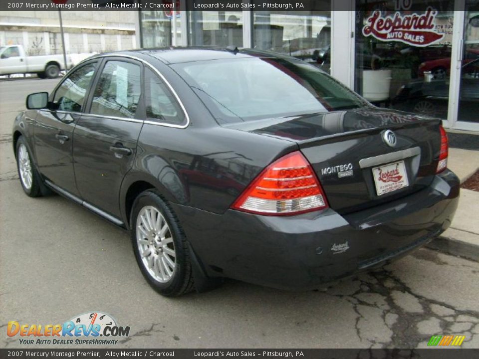 2007 Mercury Montego Premier Alloy Metallic / Charcoal Photo #3