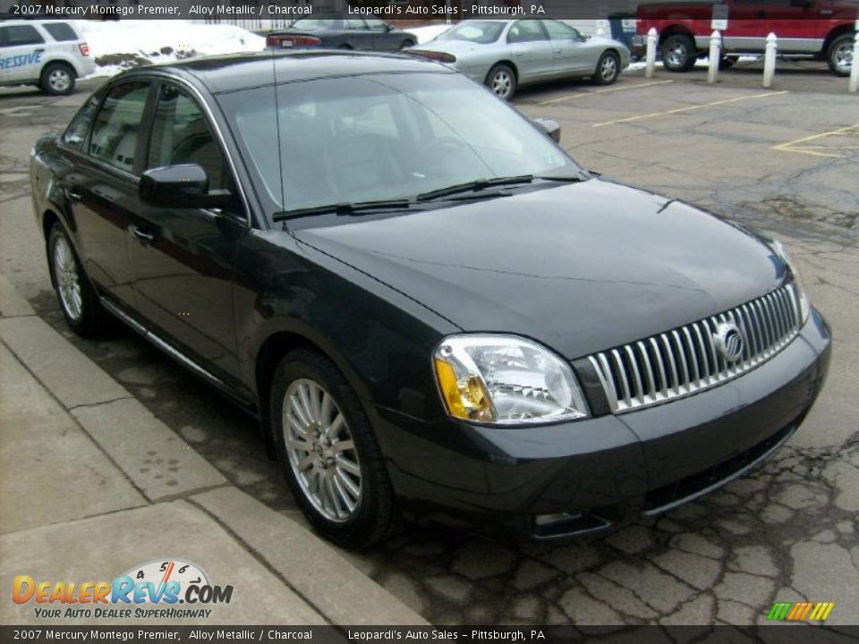 2007 Mercury Montego Premier Alloy Metallic / Charcoal Photo #6