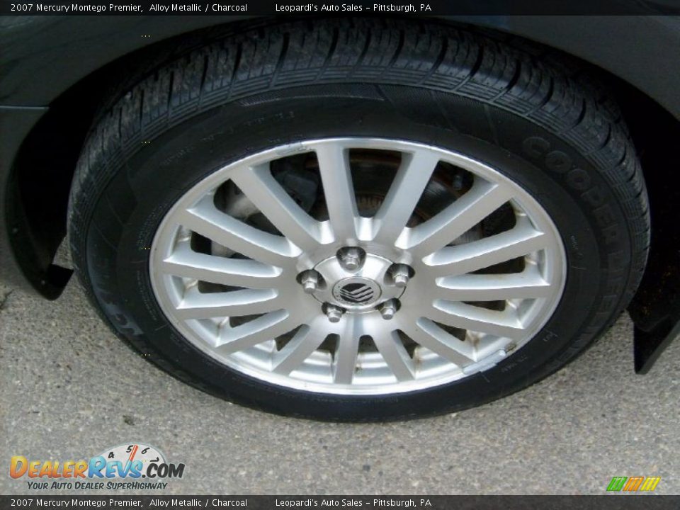 2007 Mercury Montego Premier Alloy Metallic / Charcoal Photo #8
