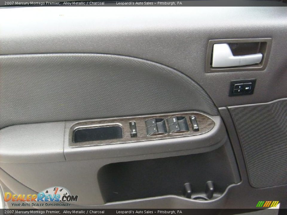 2007 Mercury Montego Premier Alloy Metallic / Charcoal Photo #10
