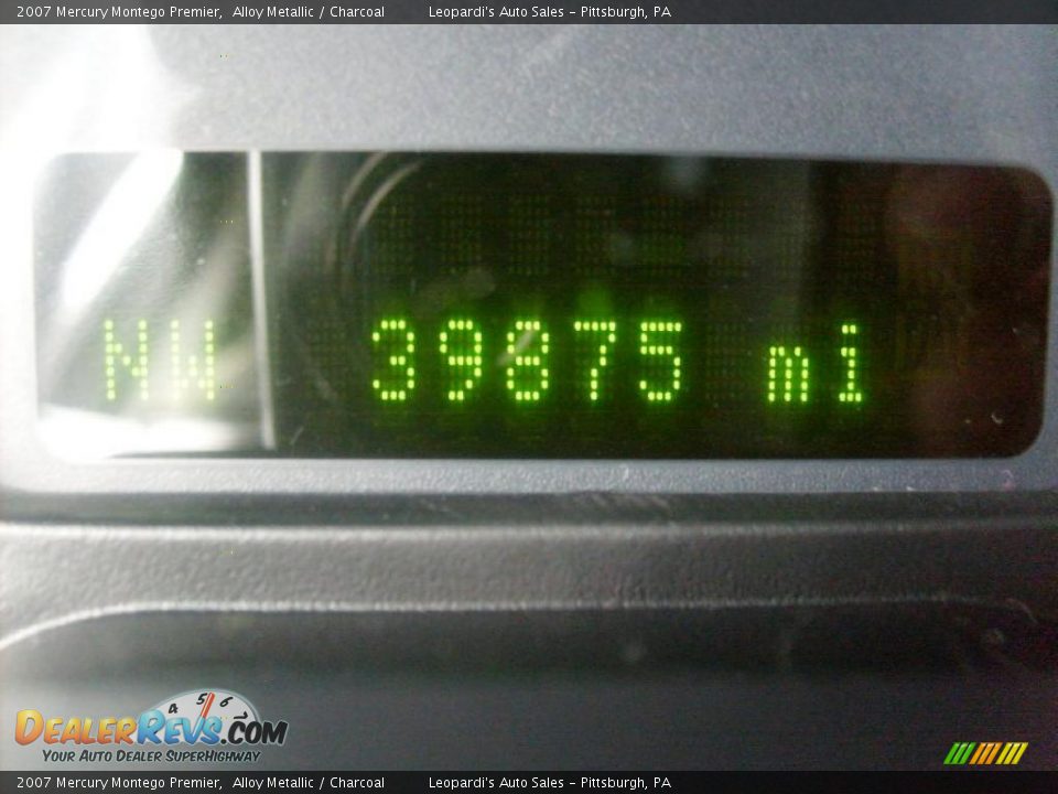 2007 Mercury Montego Premier Alloy Metallic / Charcoal Photo #15
