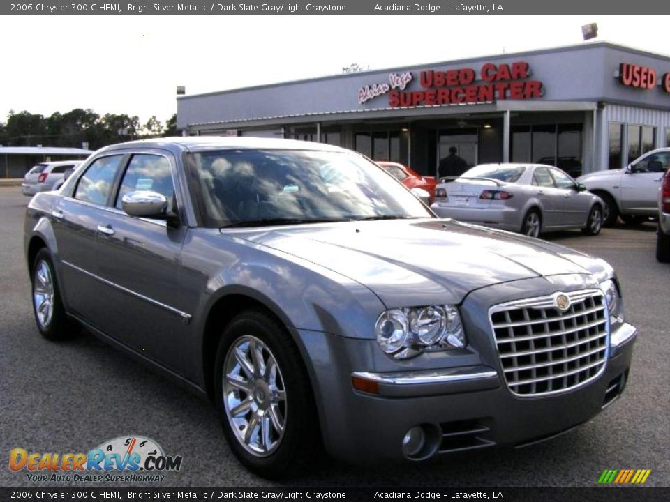 2006 Chrysler 300 C HEMI Bright Silver Metallic / Dark Slate Gray/Light Graystone Photo #1