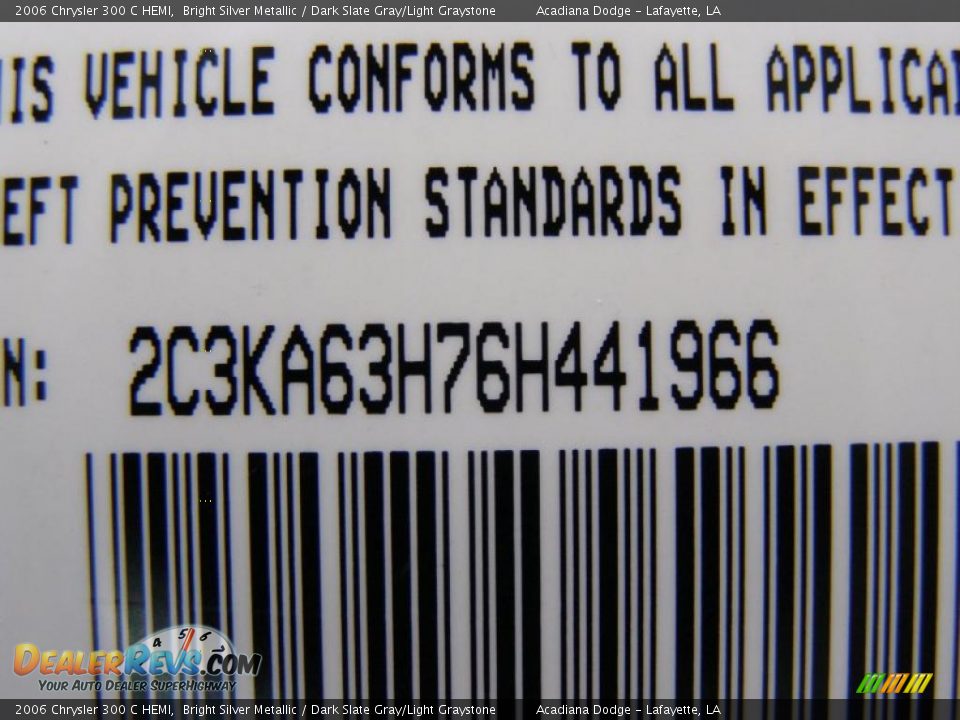 2006 Chrysler 300 C HEMI Bright Silver Metallic / Dark Slate Gray/Light Graystone Photo #13