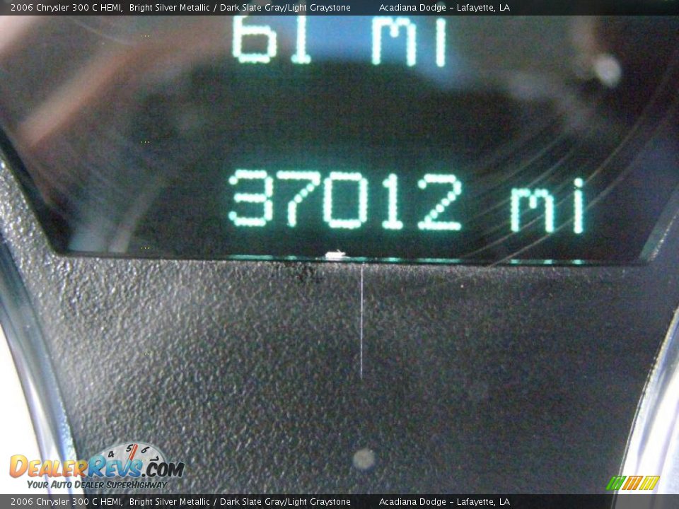 2006 Chrysler 300 C HEMI Bright Silver Metallic / Dark Slate Gray/Light Graystone Photo #14