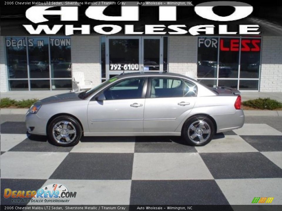 2006 Chevrolet Malibu LTZ Sedan Silverstone Metallic / Titanium Gray Photo #1