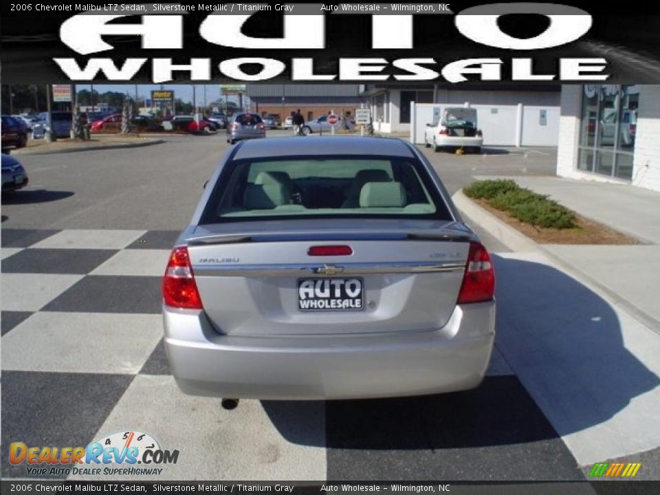 2006 Chevrolet Malibu LTZ Sedan Silverstone Metallic / Titanium Gray Photo #3