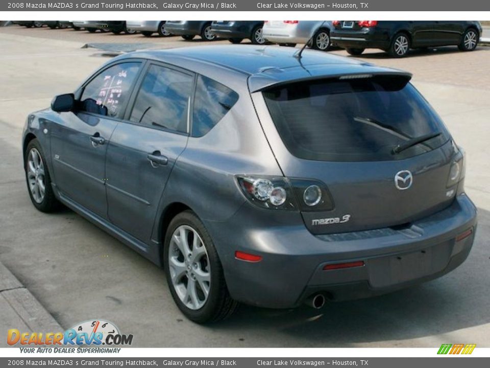 2008 Mazda MAZDA3 s Grand Touring Hatchback Galaxy Gray Mica / Black Photo #2