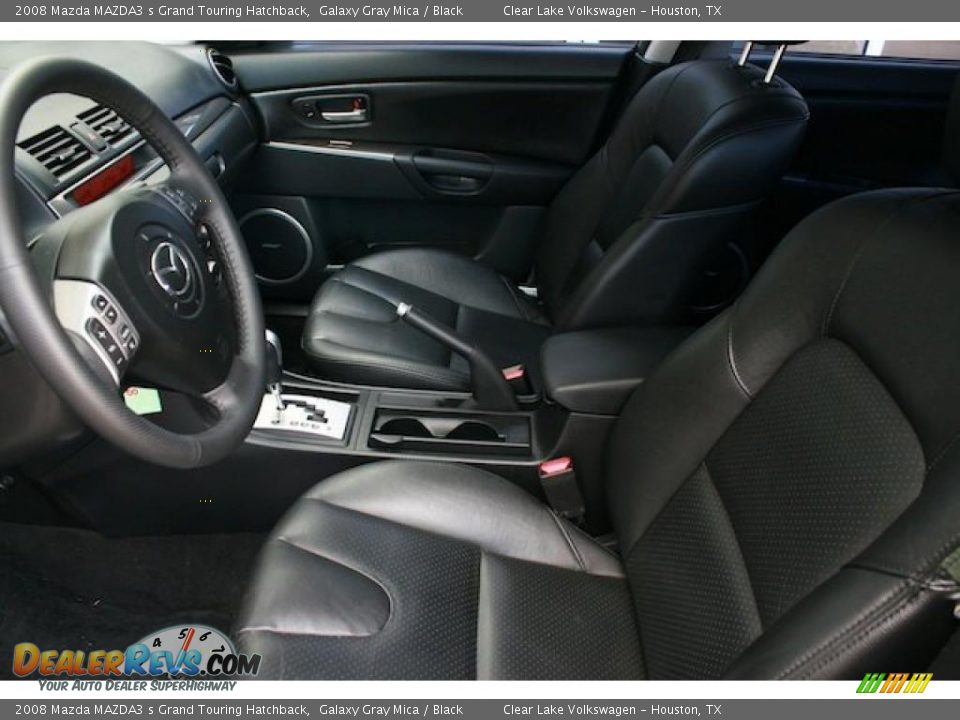 2008 Mazda MAZDA3 s Grand Touring Hatchback Galaxy Gray Mica / Black Photo #5