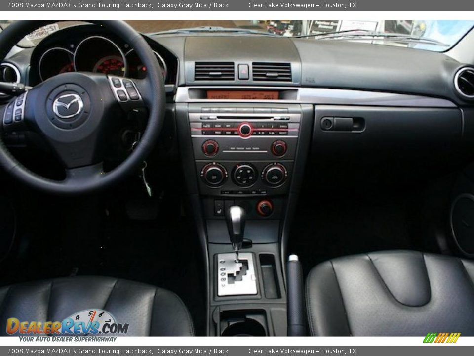 2008 Mazda MAZDA3 s Grand Touring Hatchback Galaxy Gray Mica / Black Photo #6