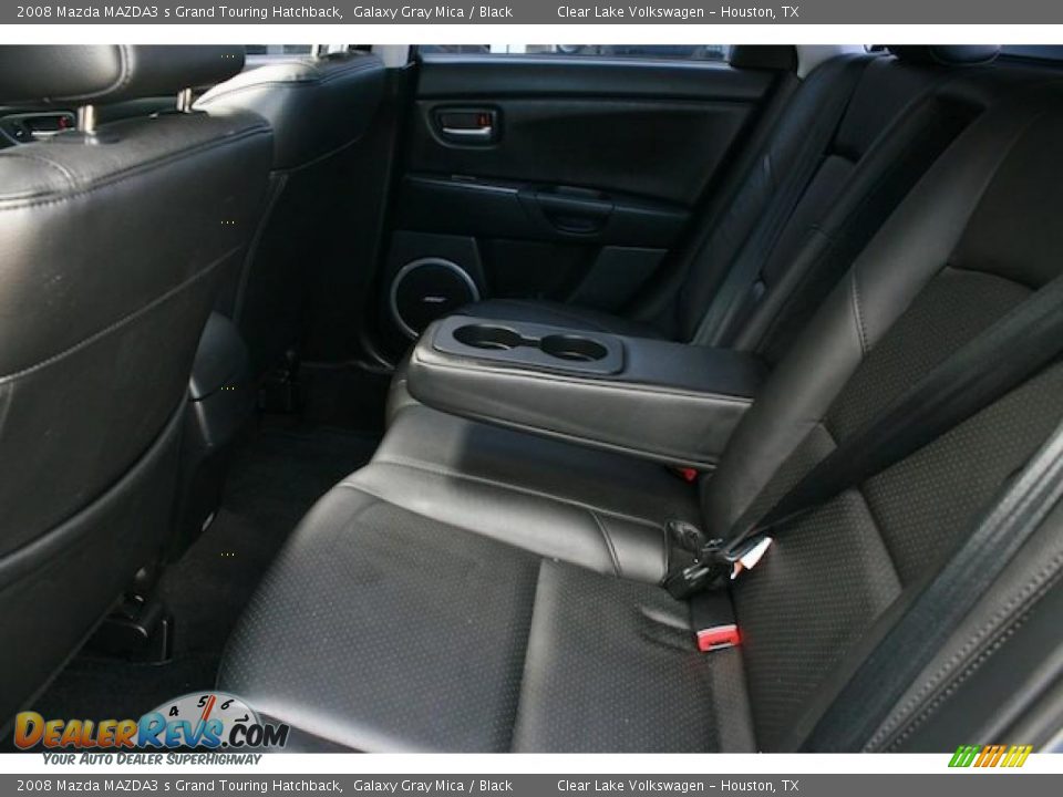 2008 Mazda MAZDA3 s Grand Touring Hatchback Galaxy Gray Mica / Black Photo #8