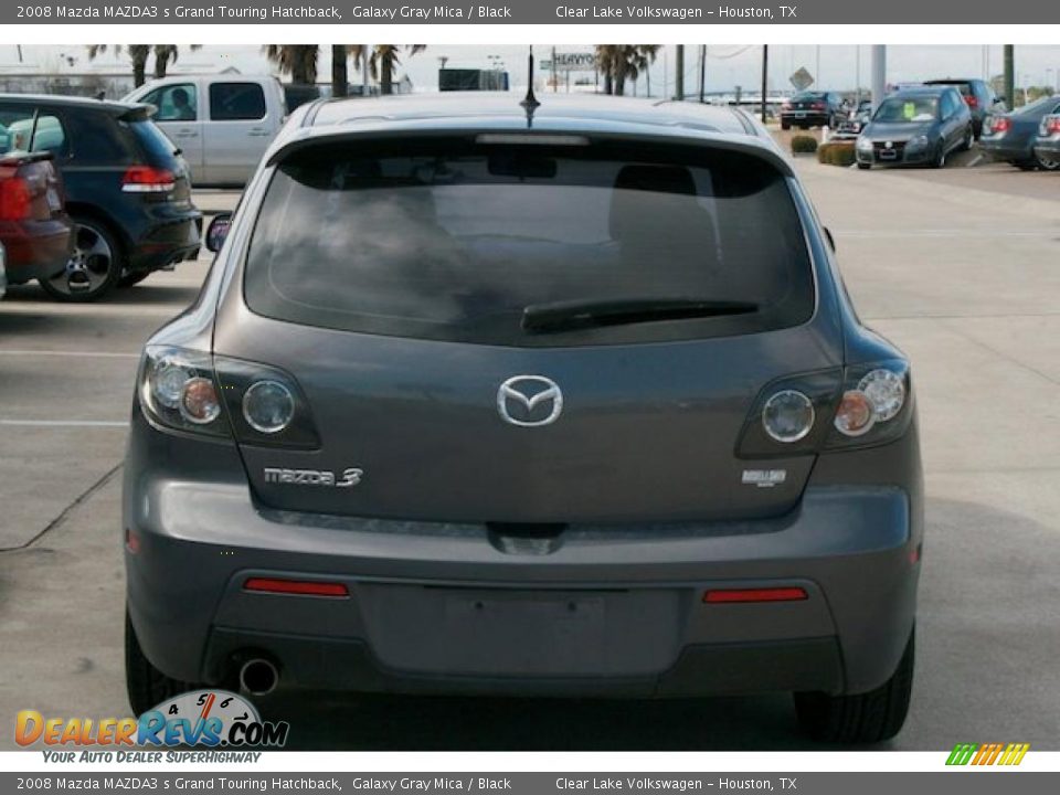 2008 Mazda MAZDA3 s Grand Touring Hatchback Galaxy Gray Mica / Black Photo #14