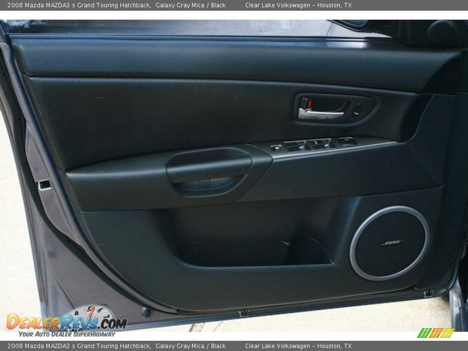 2008 Mazda MAZDA3 s Grand Touring Hatchback Galaxy Gray Mica / Black Photo #19
