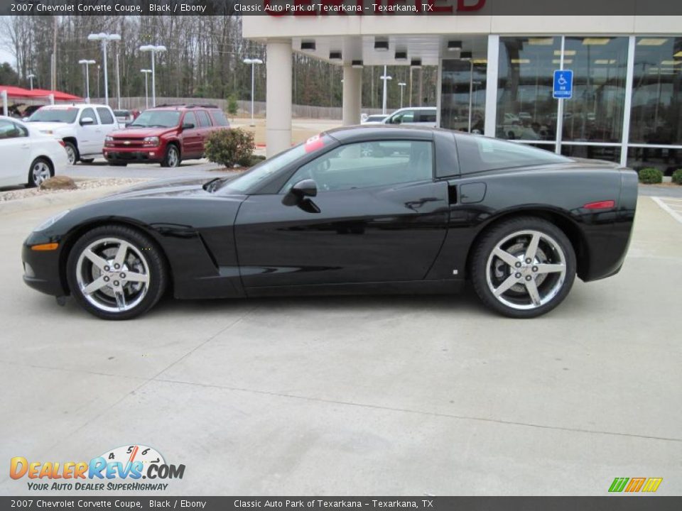 2007 Chevrolet Corvette Coupe Black / Ebony Photo #3