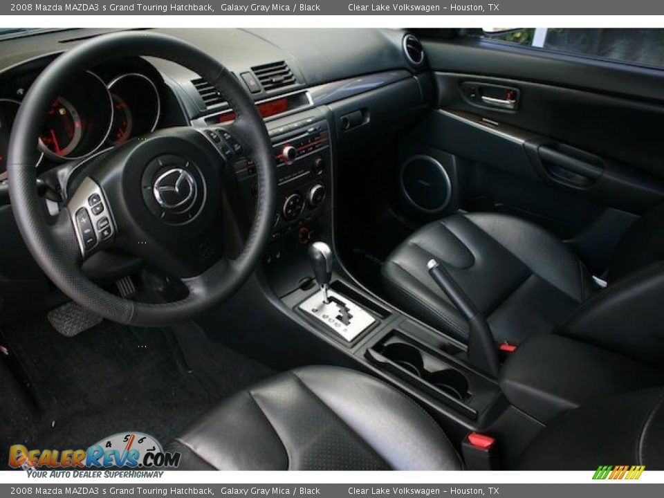 2008 Mazda MAZDA3 s Grand Touring Hatchback Galaxy Gray Mica / Black Photo #20