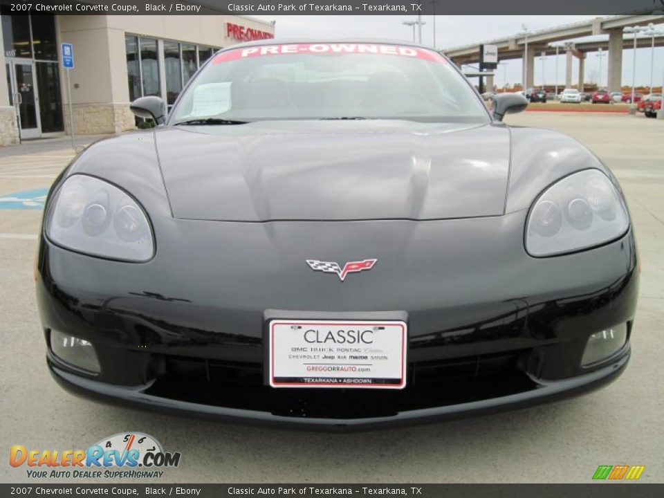 2007 Chevrolet Corvette Coupe Black / Ebony Photo #5