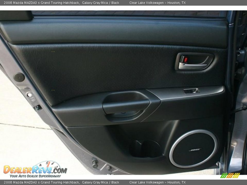 2008 Mazda MAZDA3 s Grand Touring Hatchback Galaxy Gray Mica / Black Photo #21