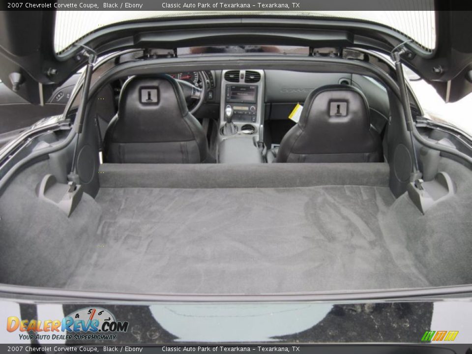 2007 Chevrolet Corvette Coupe Black / Ebony Photo #7