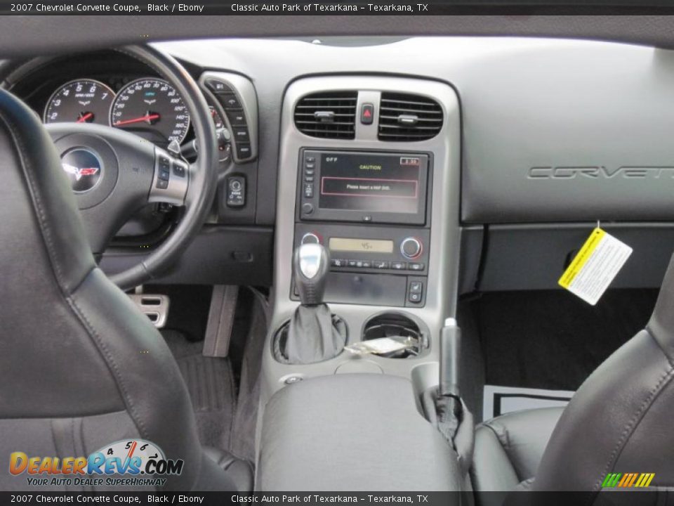 2007 Chevrolet Corvette Coupe Black / Ebony Photo #8