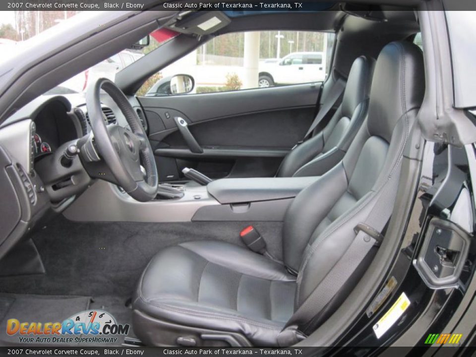 2007 Chevrolet Corvette Coupe Black / Ebony Photo #9