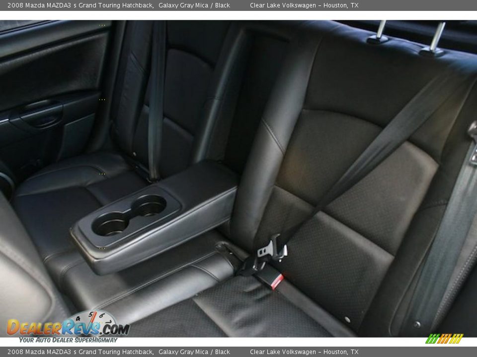 2008 Mazda MAZDA3 s Grand Touring Hatchback Galaxy Gray Mica / Black Photo #24