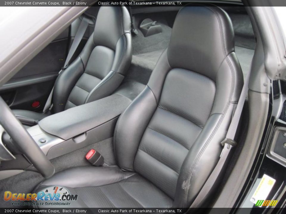2007 Chevrolet Corvette Coupe Black / Ebony Photo #11