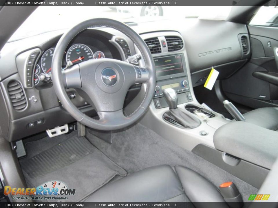 2007 Chevrolet Corvette Coupe Black / Ebony Photo #12